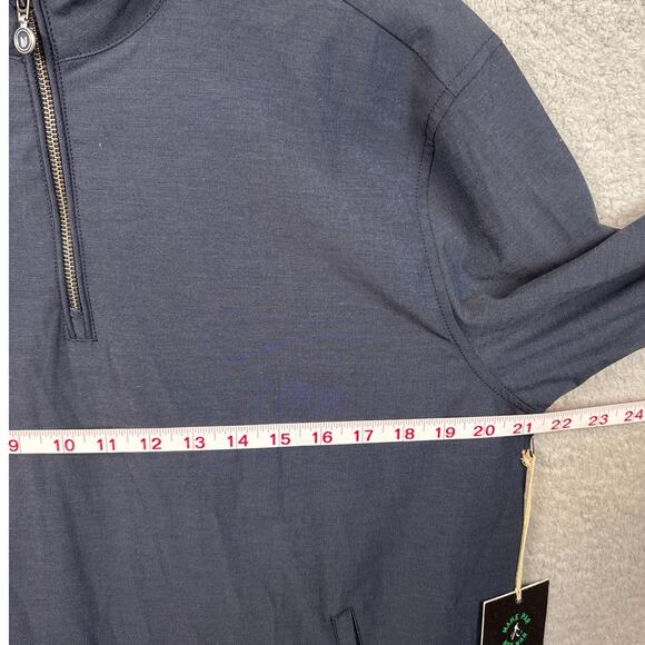 Linksoul Men's Boardwalker Half Zip Windbreaker Golf Outdoor Athletic Size S NWT - Picture 5 of 11